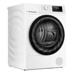 Sèche-linge pompe à chaleur 9 kg — 110 L, indicateur de temps