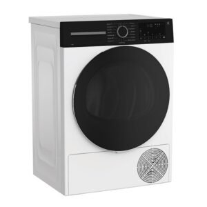 Sèche-linge pompe à chaleur 8 kg silver — classe C, 101 kWh/an